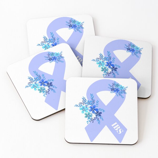 Item preview, Irritable bowel syndrome awareness ribbon designed and sold by LukjanovArt.