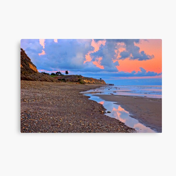 Tranquility. A section in Bacara Beach in Santa Barbara California Canvas Print