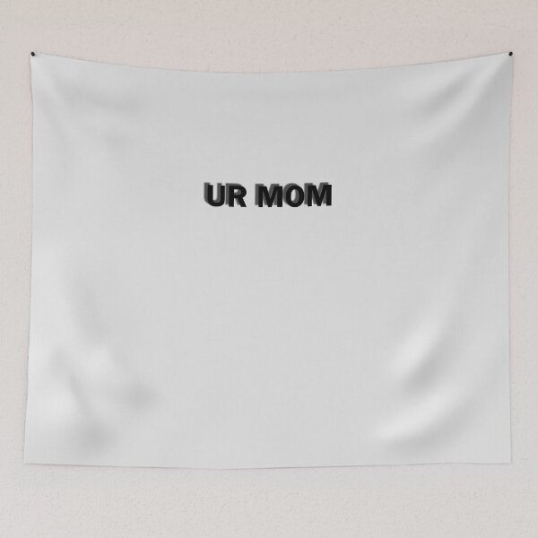 Item preview, Ur Mom Meme Joke Text Classic T-shirt designed and sold by PublicVibe.