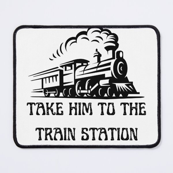 Item preview, Take him to the train station yellowstone designed and sold by UrbnImagination.