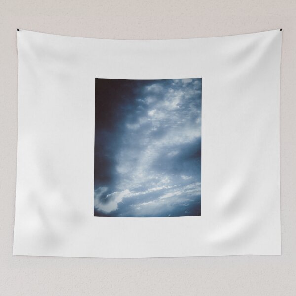 Item preview, Grunge Aesthetic Sky Dark Blue Cloudy Day designed and sold by sielexis.