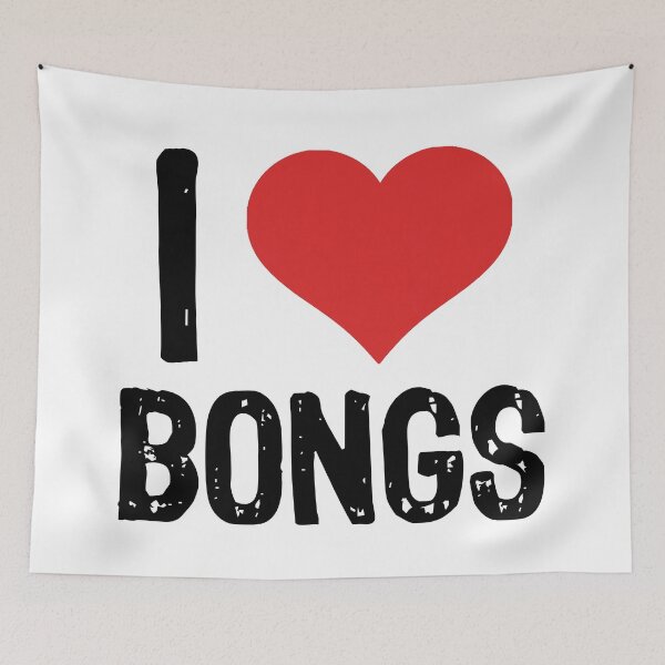 Item preview, I Love Bongs designed and sold by The "I Love Everything" Shop.