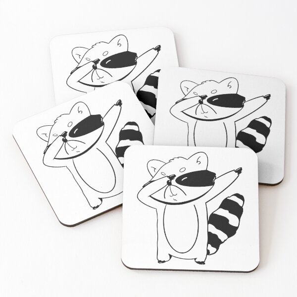 Item preview, Raccoon dab cartoon designed and sold by Cyrenaica 1949.