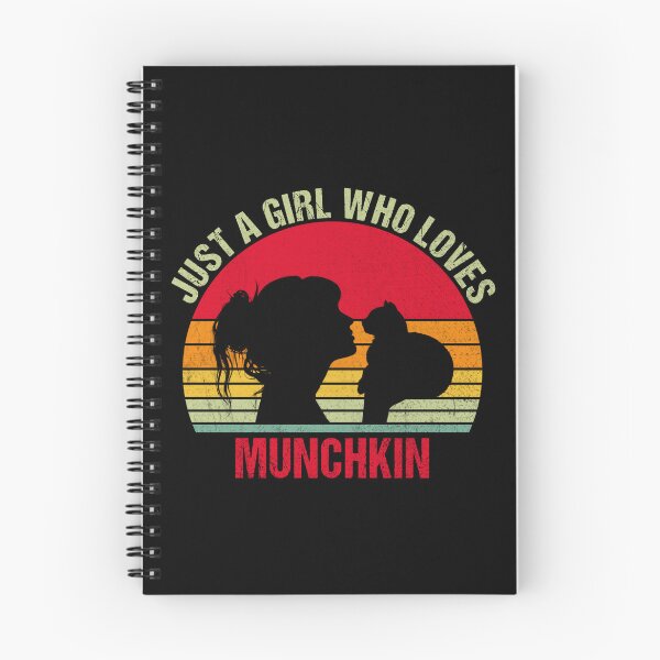 Item preview, funny Munchkin cat Lover Quote, Just A Girl Who Loves Munchkin, Cool gift for girl who loves Munchkin designed and sold by SmileYreAmazing.