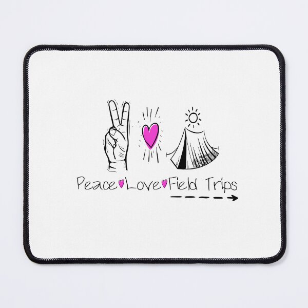 Item preview, Funny Peace Love Field Trips Cool school Field Trips vibes, trips vibes designed and sold by Tee zy.