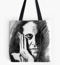 Pondering Man Tote Bag