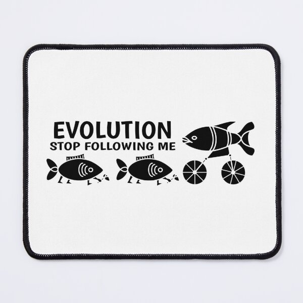 Item preview, Evolution Stop Following Me designed and sold by OutcastBrain.