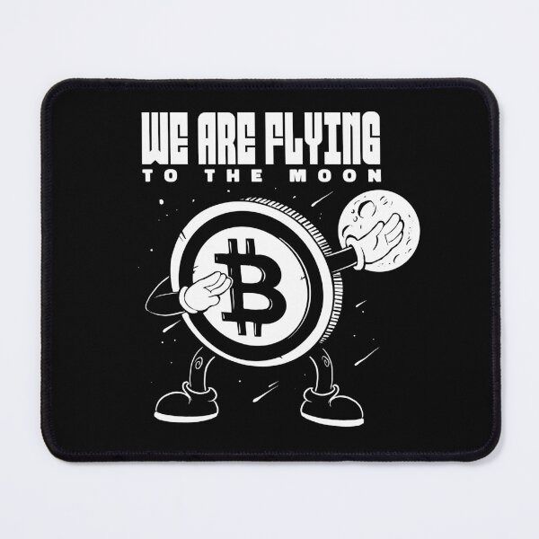 Item preview, Cryptocoin flying to the moon retro cartoon designed and sold by Cyrenaica 1949.