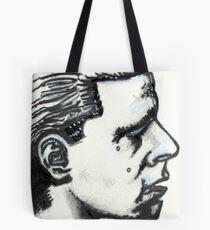 Profile of Man Tote Bag