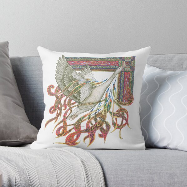 Wild Goose Throw Pillow