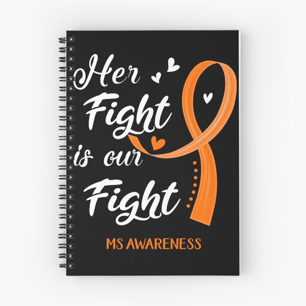 Item preview, Her Fight Is Our Fight MS Awareness Multiple Sclerosis Gifts designed and sold by Kohend.