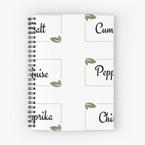 Item preview, Pack 1 Blank green leaf frame rectangle Spice jar Labels designed and sold by Randa Ranmania.