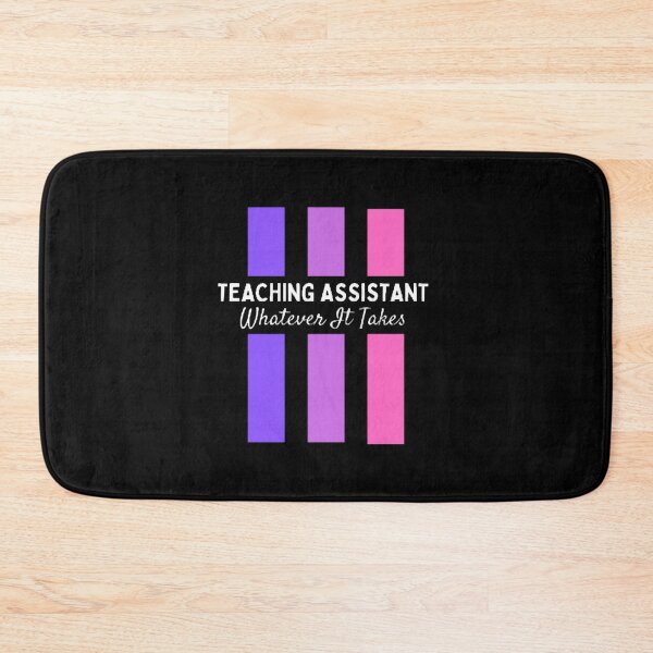 Item preview, Teaching Assistant Whatever It Takes The Best Teacher Purple Stripes Design designed and sold by BestTeacher.