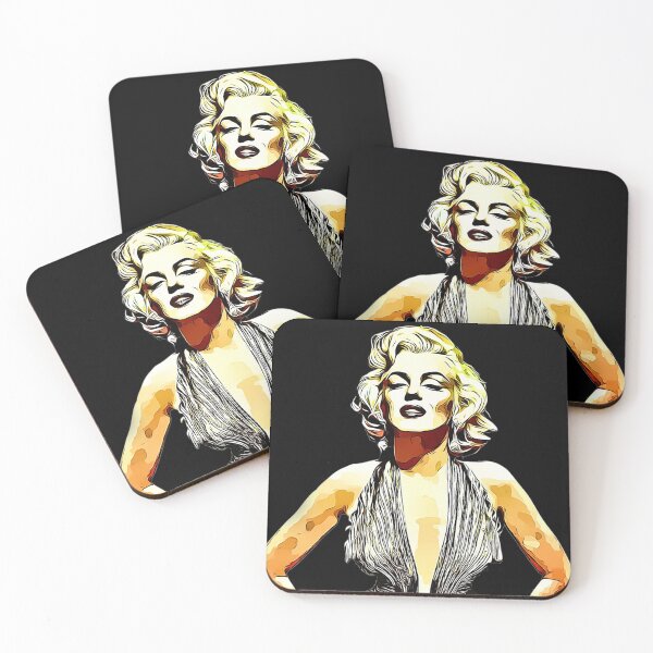 Item preview, Marilyn Munroe illustration designed and sold by CristalleLisa.