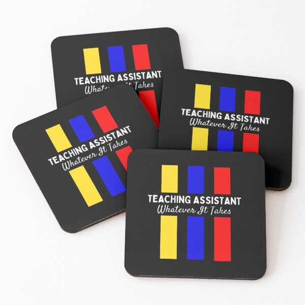 Item preview, Teaching Assistant Whatever It Takes The Best Teacher Colorful Stripes Design designed and sold by BestTeacher.