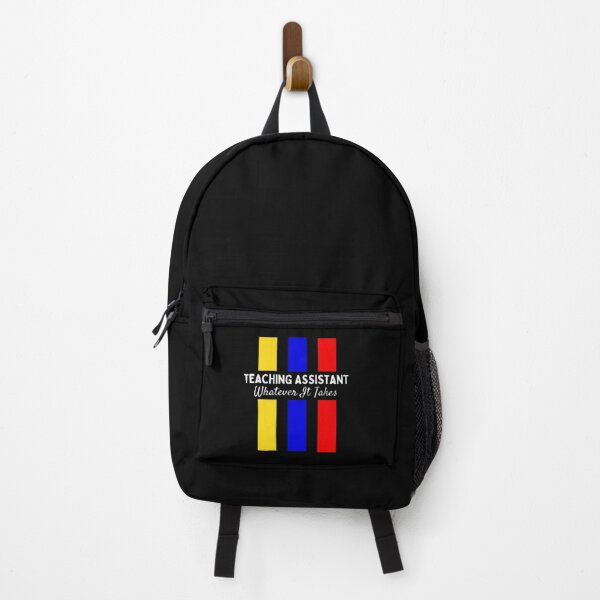Item preview, Teaching Assistant Whatever It Takes The Best Teacher Colorful Stripes Design designed and sold by BestTeacher.