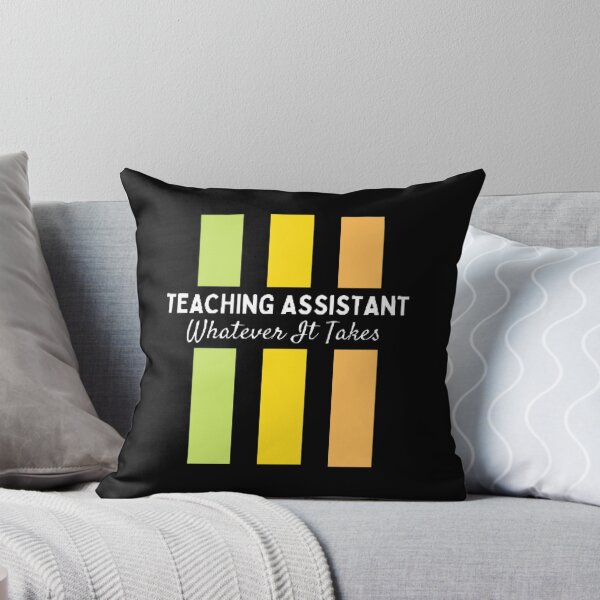 Item preview, Teaching Assistant Whatever It Takes The Best Teacher Green Stripe Design designed and sold by BestTeacher.