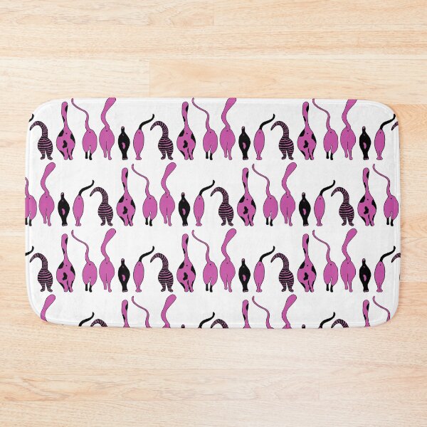 Item preview, Purple Cat Butts Pattern designed and sold by ajoymoon.