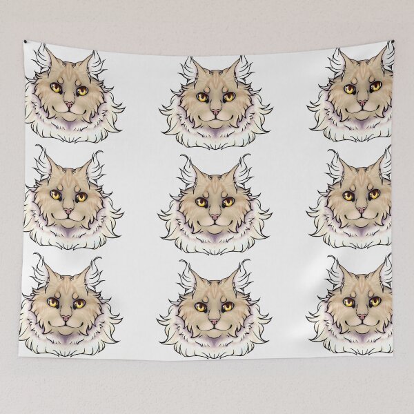 Item preview, Norwegian forest head designed and sold by NovaesArt.