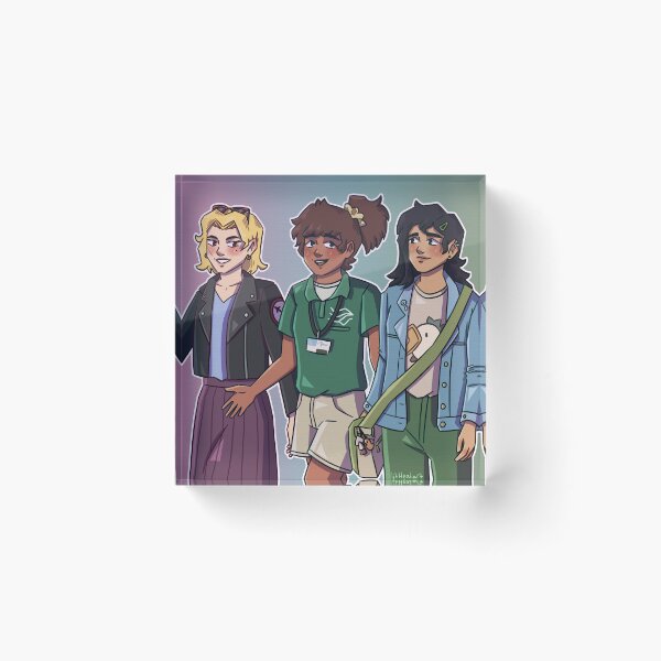 Item preview, The Amphibia Girls designed and sold by littlealiart.