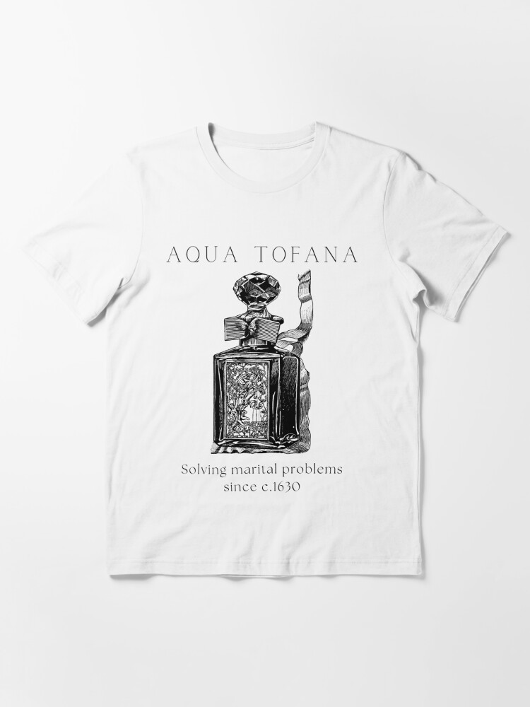 Aqua Tofana| potion and poison bottle| True Crime Inspired