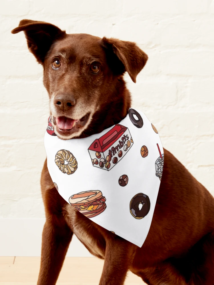 Canadian timmies Timbits donuts Pet Bandana for Sale by lalashellsArt Redbubble