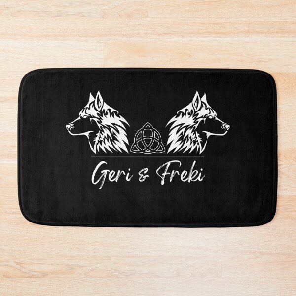 Item preview, Odin's Wolves | Viking | Geri & Freki | Wolf | Gothic | Norse Mythology  designed and sold by Ravenvine.