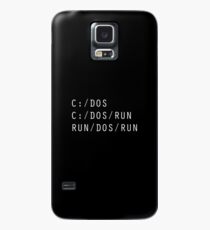 C DOS RUN Case/Skin for Samsung Galaxy