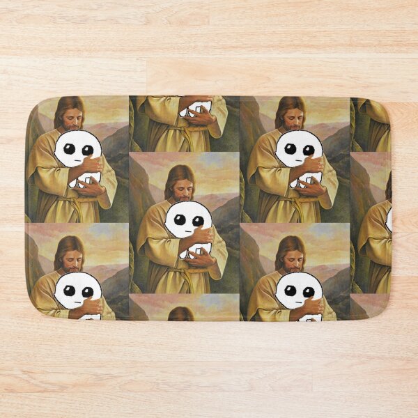 Item preview, jesus holding autism creature tbh creature designed and sold by yugiohcerealbox.