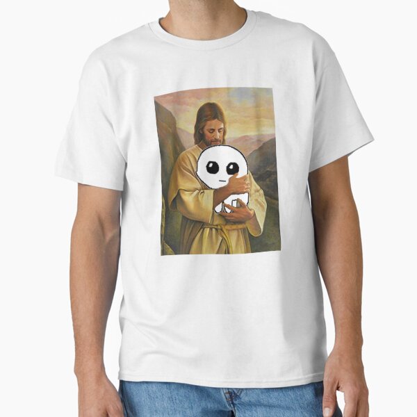 Item preview, jesus holding autism creature tbh creature designed and sold by yugiohcerealbox.