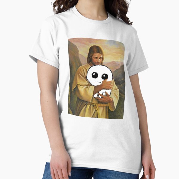 Item preview, jesus holding autism creature tbh creature designed and sold by yugiohcerealbox.