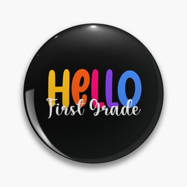 Item preview, Hello 1st Grade First Grader Rainbow Cute designed and sold by SocialLook.