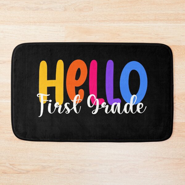 Item preview, Hello 1st Grade First Grader Rainbow Cute designed and sold by SocialLook.