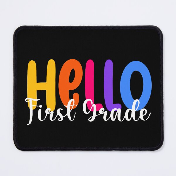 Item preview, Hello 1st Grade First Grader Rainbow Cute designed and sold by SocialLook.