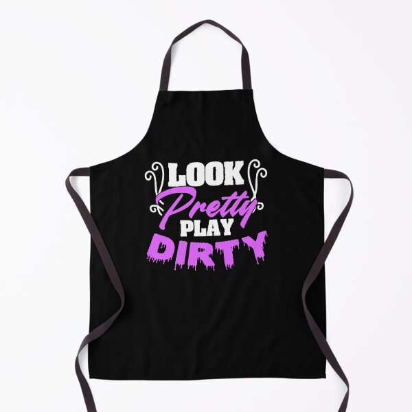 Item preview, Look Pretty Play Dirty Funny Mud Runner Racing For A Mudder designed and sold by Nessshirts.