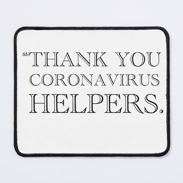 Item preview, Thank you Coronavirus Helpers designed and sold by Englishmistress.