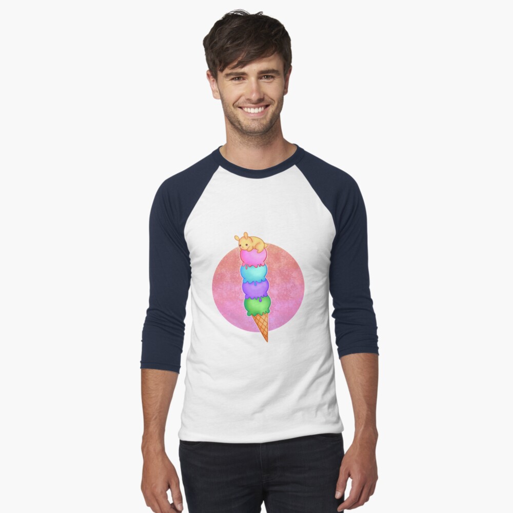 Item preview, Baseball ¾ Sleeve T-Shirt designed and sold by inspiremari.