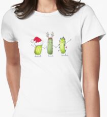 Happy Holi-Dills! Women's Fitted T-Shirt