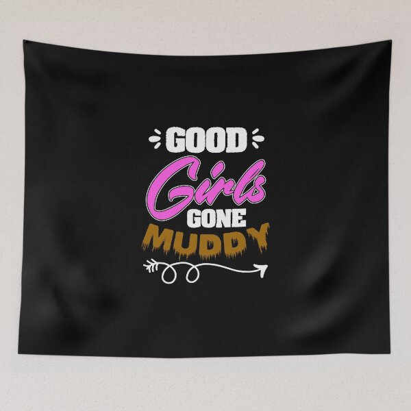 Item preview, Good Girls Gone Funny Cross Country Running For Muddy Mudder designed and sold by Nessshirts.