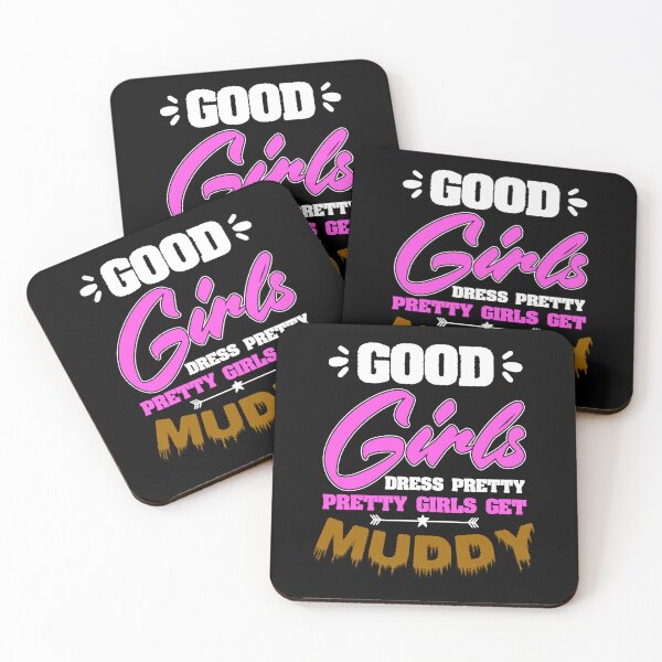 Item preview, Pretty Good Girl Funny Cross Country Running For Mud Mudders designed and sold by Nessshirts.