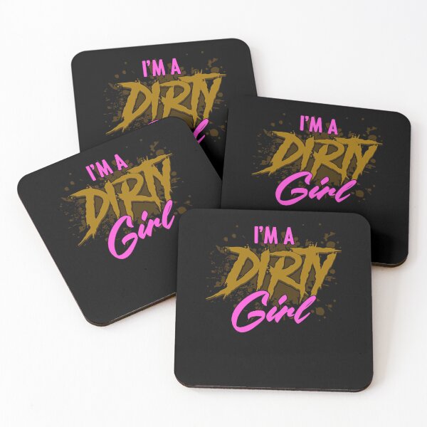 Item preview, I'm A Dirty Girl Funny Cross Country Running For Mud Mudders designed and sold by Nessshirts.