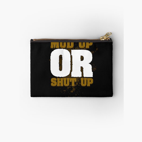 Item preview, Mud Up Or Shut Up Funny Cross Country Running For A Mudder designed and sold by Nessshirts.