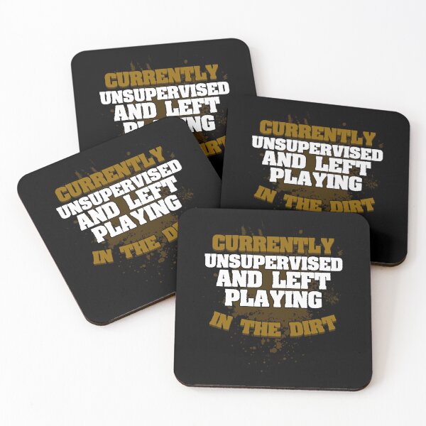 Item preview, Currently Unsupervised Funny Mud Run Race For A Muddy Mudder designed and sold by Nessshirts.