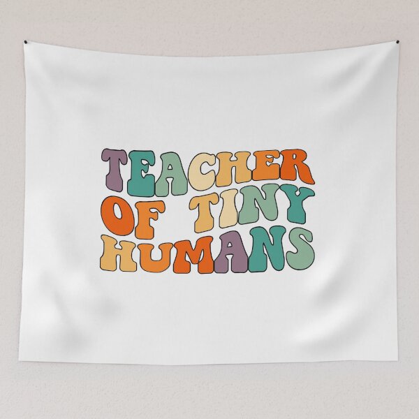 Item preview, Teacher of Tiny Humans Rainbow Elementary designed and sold by SocialLook.