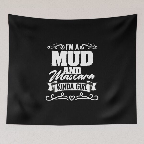 Item preview, Funny Mud Run Obstacle Course Racing For Muddy Woman Mudder designed and sold by Nessshirts.