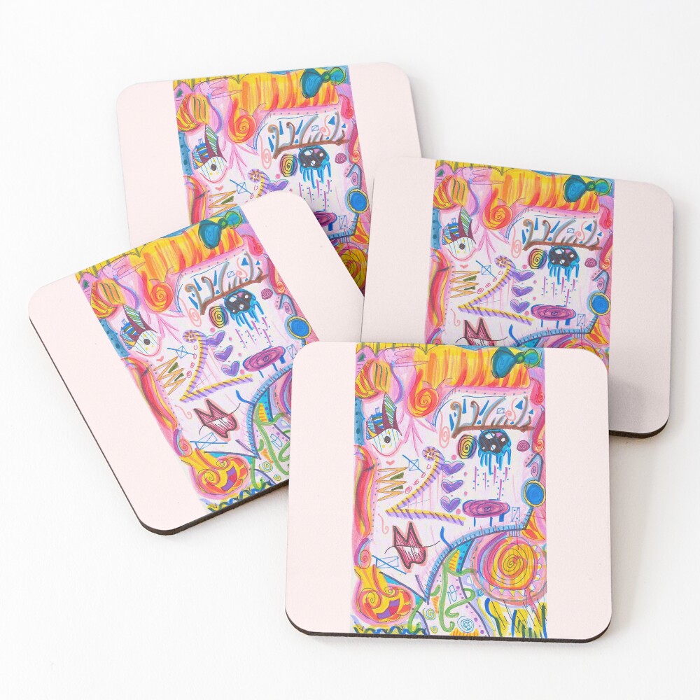 Item preview, Coasters (Set of 4) designed and sold by Harold-Inks.