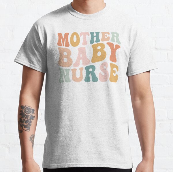 Postpartum Nurse Shirt Obstetrics Nurse Gift For Mother Baby Nurse Mother Baby Nurse Shirt Baby Nurse Tee OB Nurse Shirt Leopard Nurse