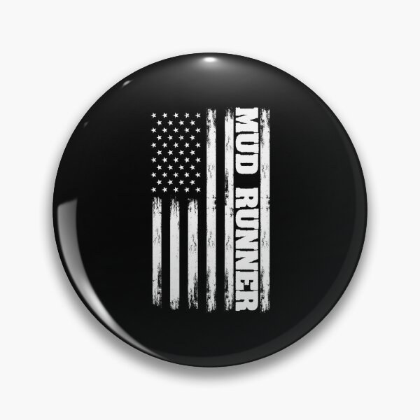 Item preview, Patriotic Mud Run Race For An Obstacle Course Racing Mudder designed and sold by Nessshirts.