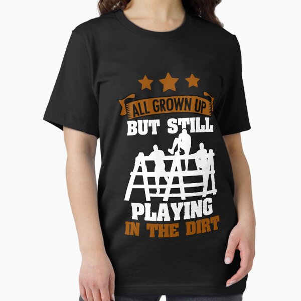 Item preview, All Grown Up Funny Mud Run Race For A Cross Country Runner designed and sold by Nessshirts.