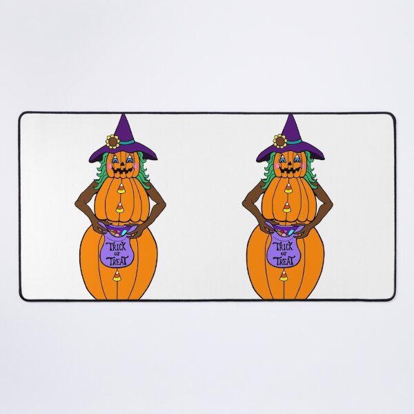 Item preview, Trick Or Treat Halloween Pumpkin Witch designed and sold by Deborah Camp.